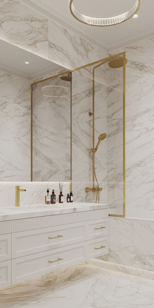 Дизайн и ремонт квартиры в ЖК Сердце Столицы - Поэзия неоклассики