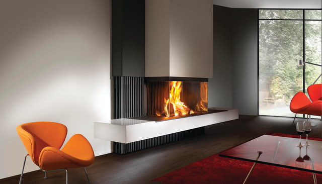 Heat Pure Wood Burning Fires Contemporary London By Bespoke