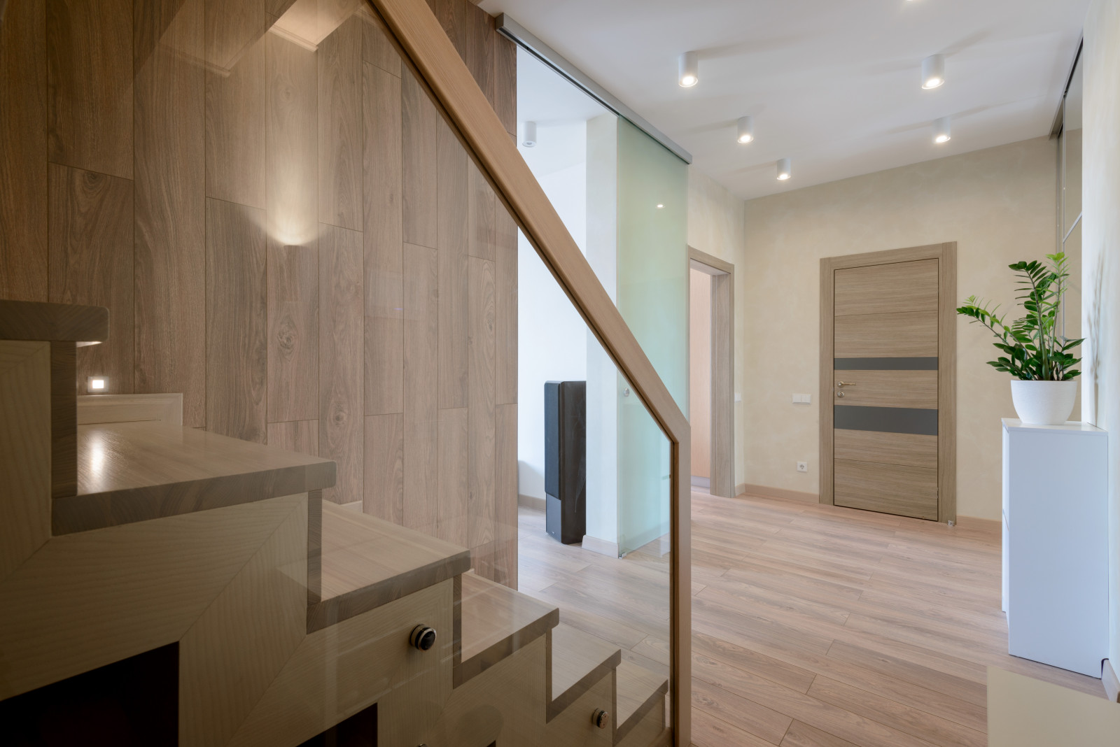 Двухъярусная квартира в стиле Экоминимализм