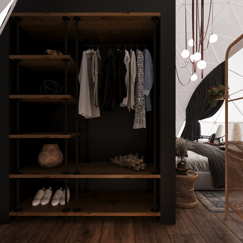 Дизайн-проект глэмпинга на Алтае.