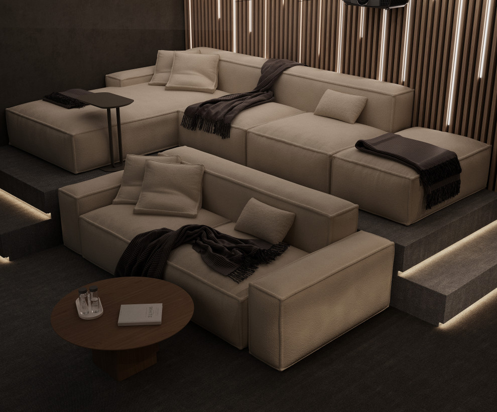 Цокольный этаж дома Тихая роскошь