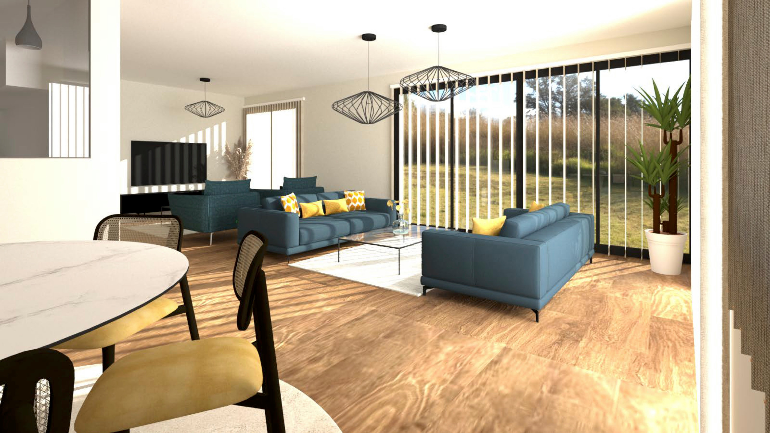 Projet Rénovation Pièce de vie - Bonne (74)