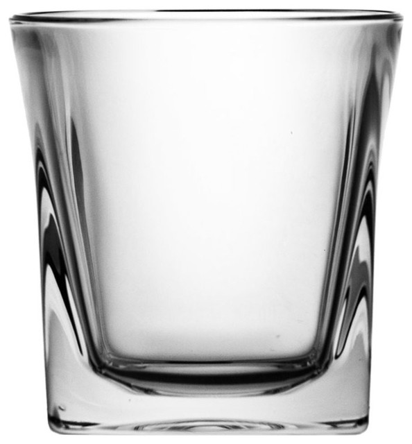 Clear Lead Crystal Whisky Glasses, Small, Set of 6