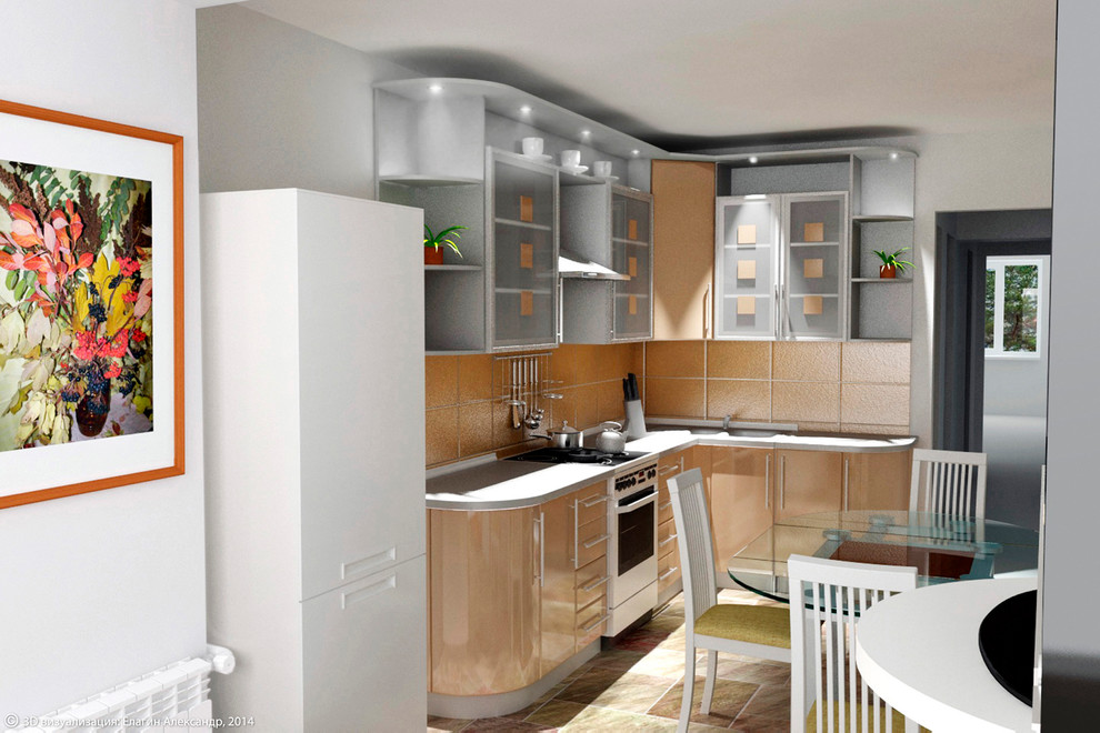 Форэскиз перепланировки кухни