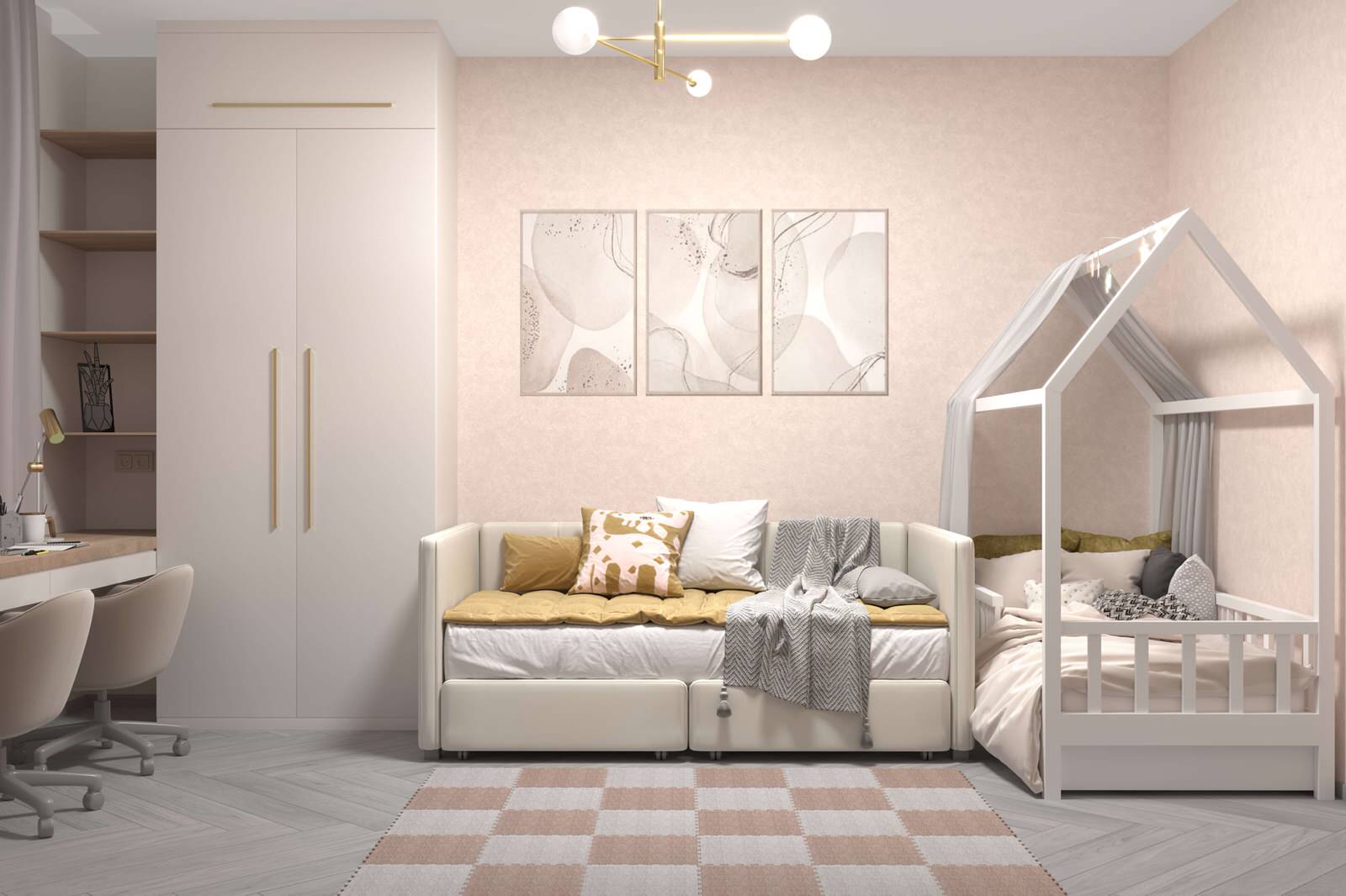 Дизайн проект квартиры 64 м2