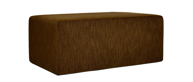 Slipcovered Ottoman Softy Fabric Transitional Upholstered