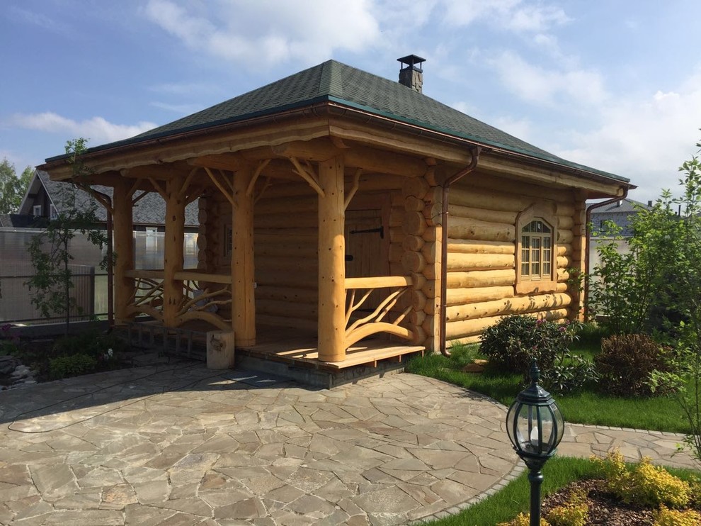 Баня из кедра "Петергоф"