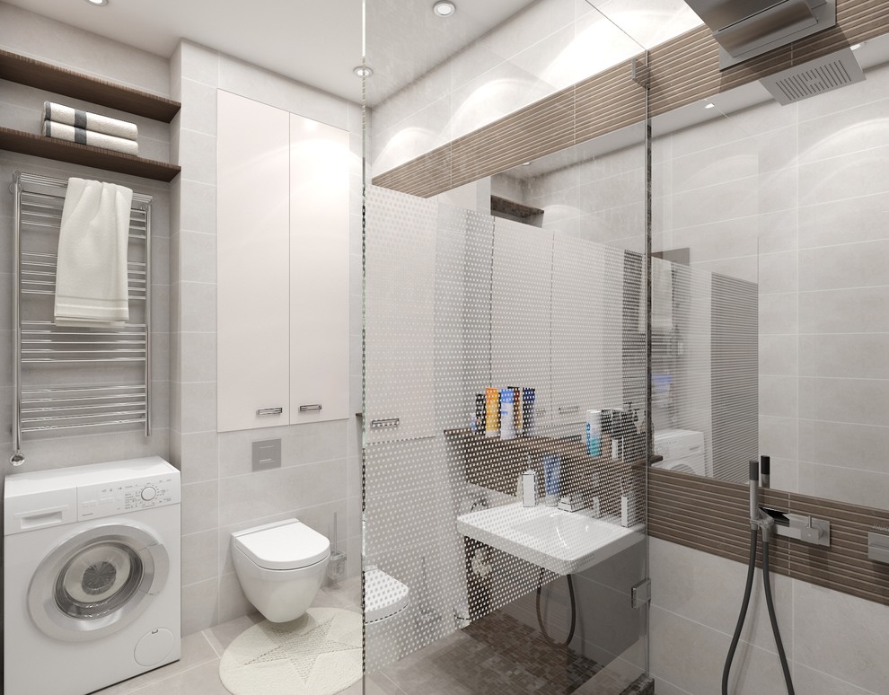 Дизайн проект ванной комнаты