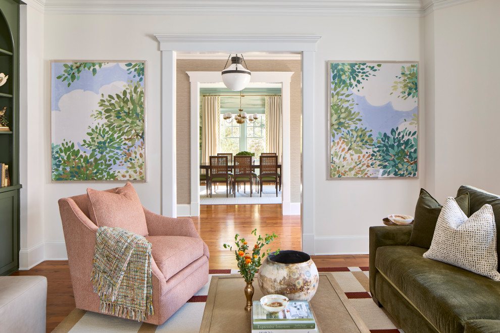Classic Southern Home - Traditional - Living Room - Atlanta - by ...
