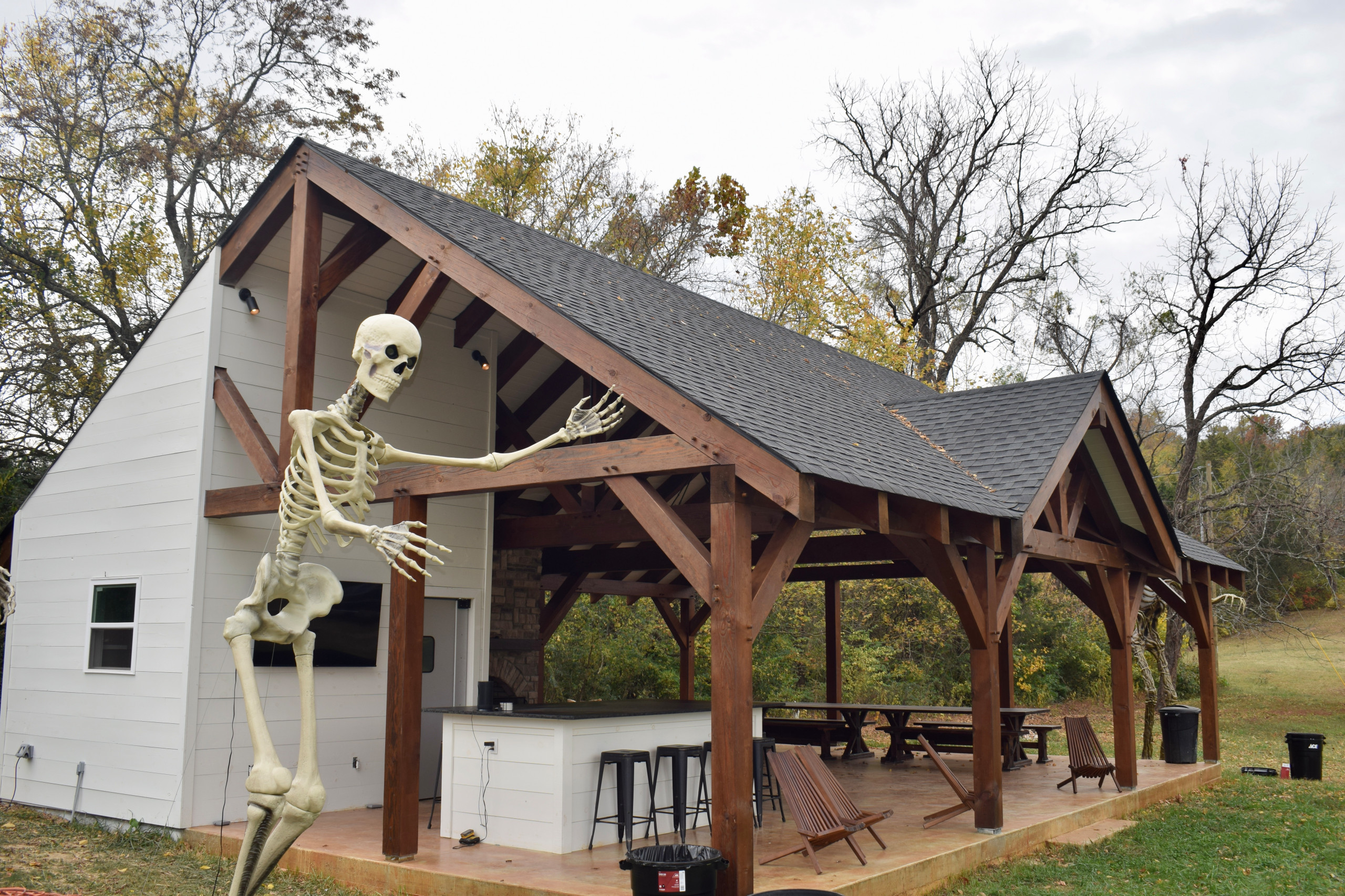 Timber Framed Pavillion