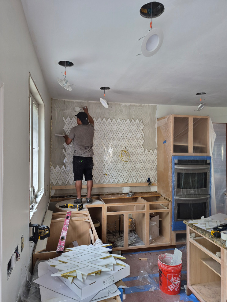 New Hope Kitchen Painting Railings Trim
