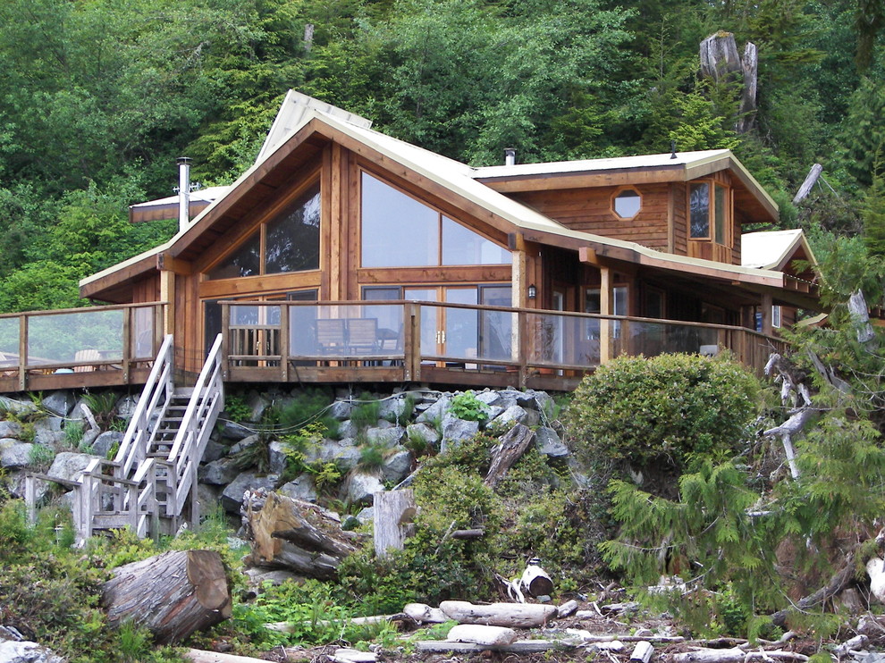 This is an example of a beach style exterior in Vancouver.