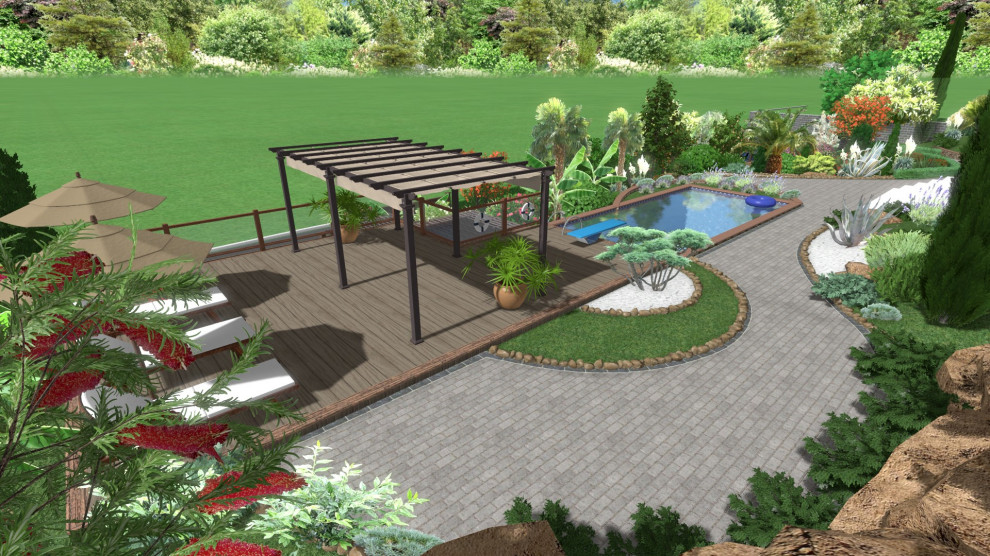 Приусадебный участок индивидуального жилого дома