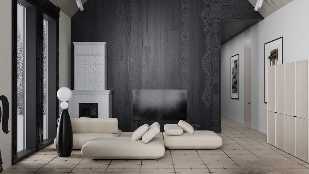 Загородный дом в Новом Русском стиле