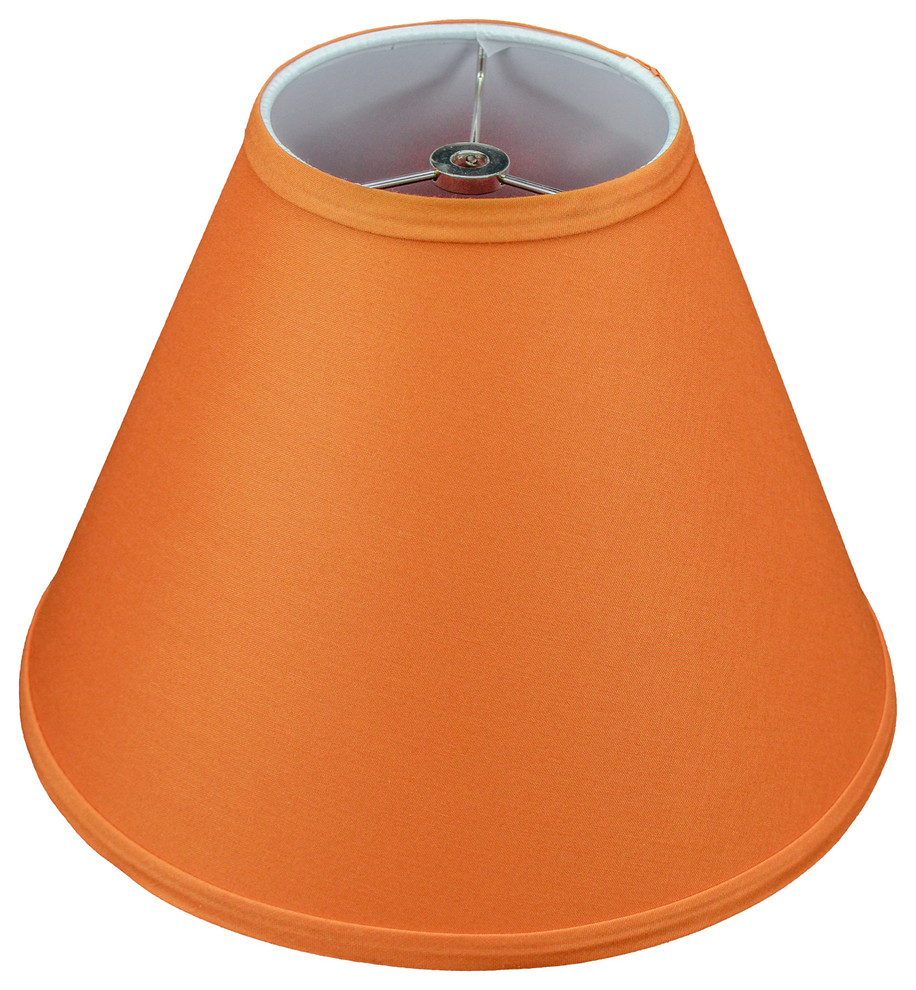 Fenchel Shades, 5"x 12"x 10" Spider Attachment Empire Lamp Shade