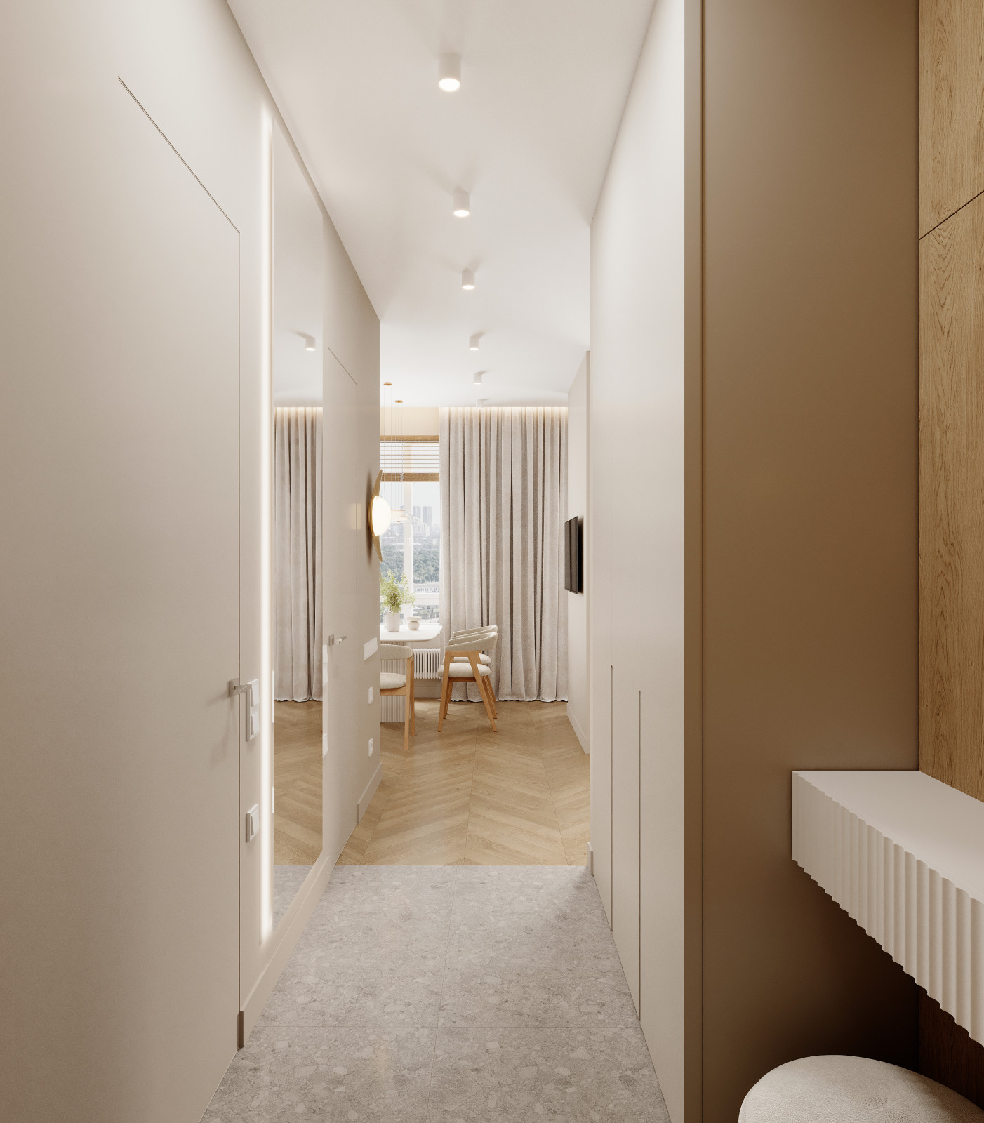 Современная квартира для спокойной жизни