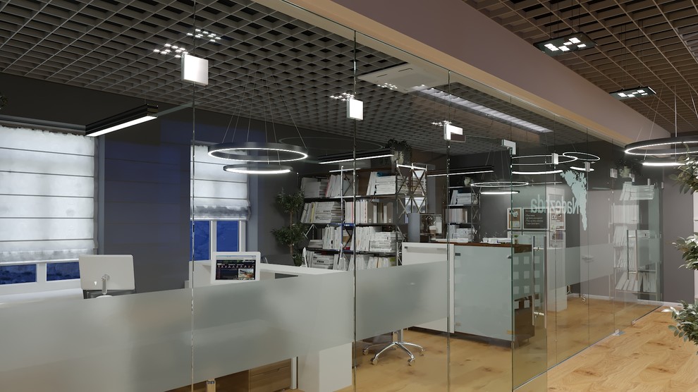 офисный зал