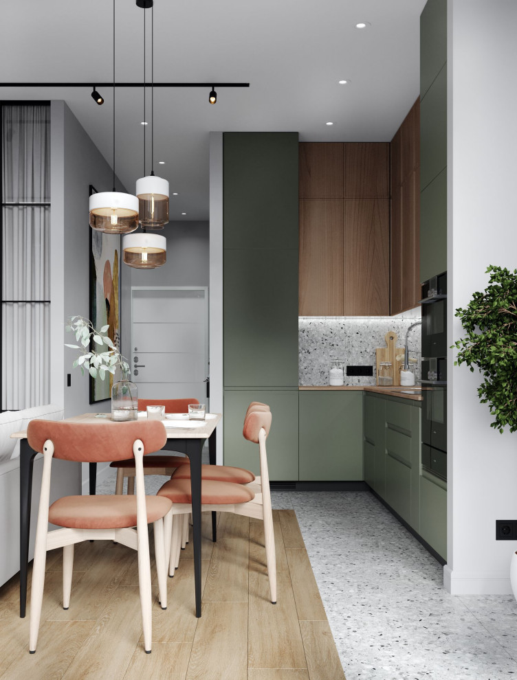 Дизайн-проект однокомнатной квартиры в современном стиле