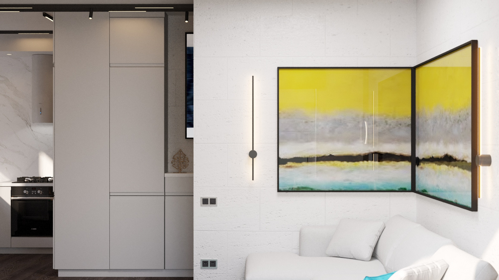 кухня-гостиная