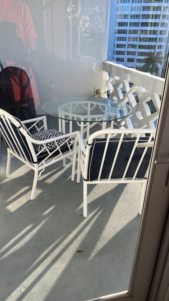 how to paint metal patio set?