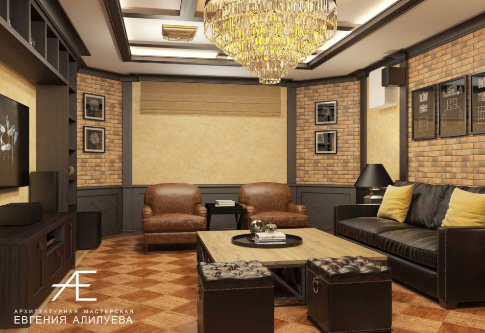 Комната отдыха в доме в пос, Сосновка