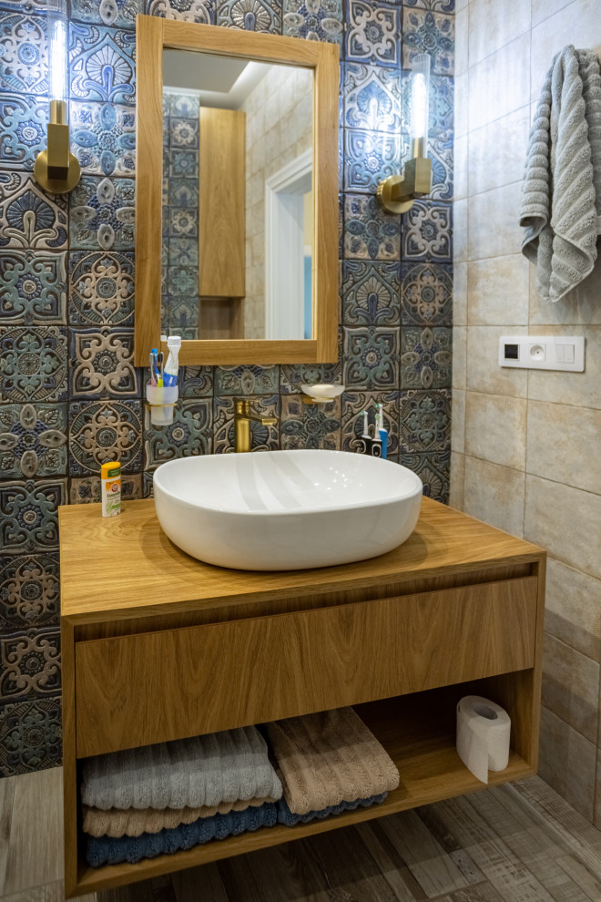 Эклектика в теплых тонах .