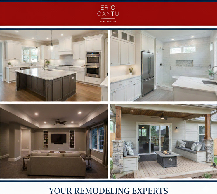 Contact Eric Cantu Remodeling today for a consultation. Let us discuss your vision, explore the possibilities, and provide you with a detailed plan and estimate for your next remodeling project.