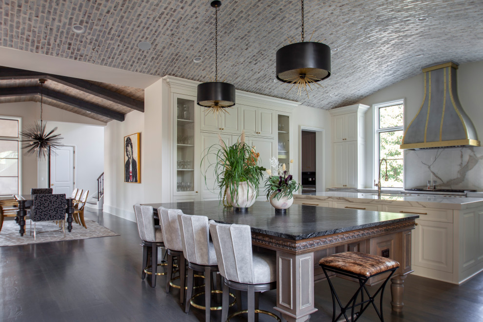 Home design - mediterranean home design idea in Charlotte