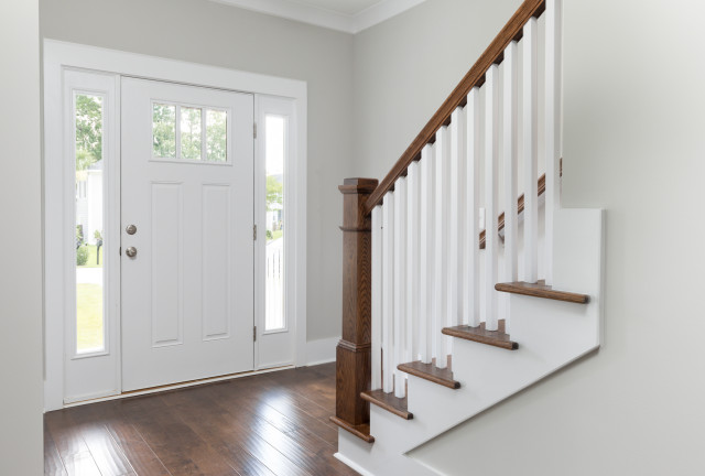 Functional Family Four Bedroom traditional-entrance