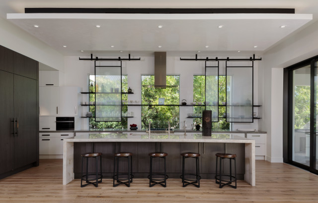 Modern Zen contemporaneo-cucina