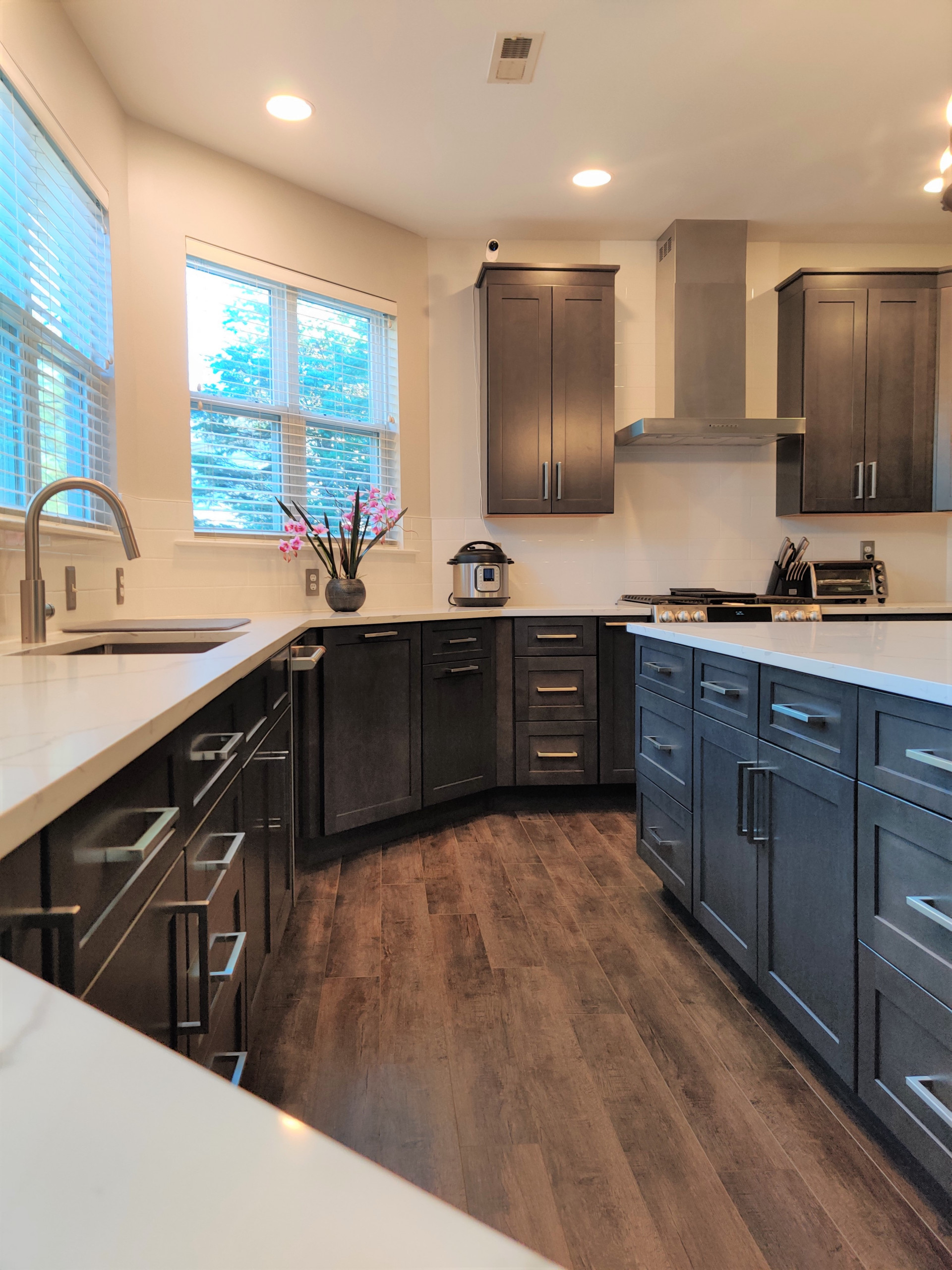 Dark Grey Kitchen in Yardley