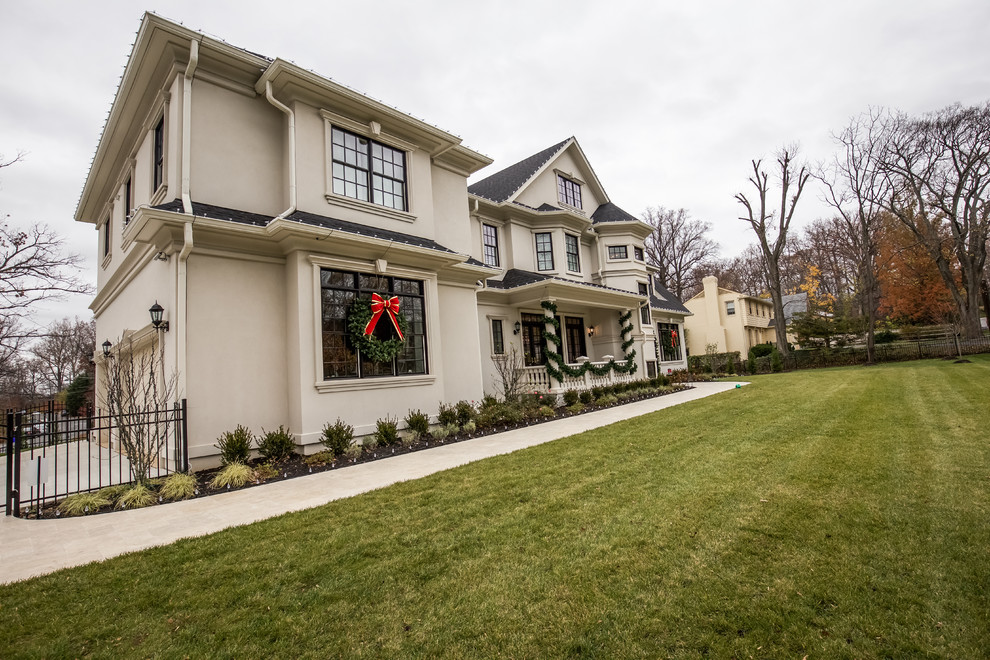 Inspiration for a transitional home design remodel in DC Metro