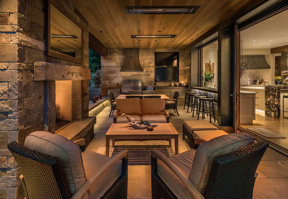 Martis Camp Residence - Rustic - Porch - Other - by Dynamic ...