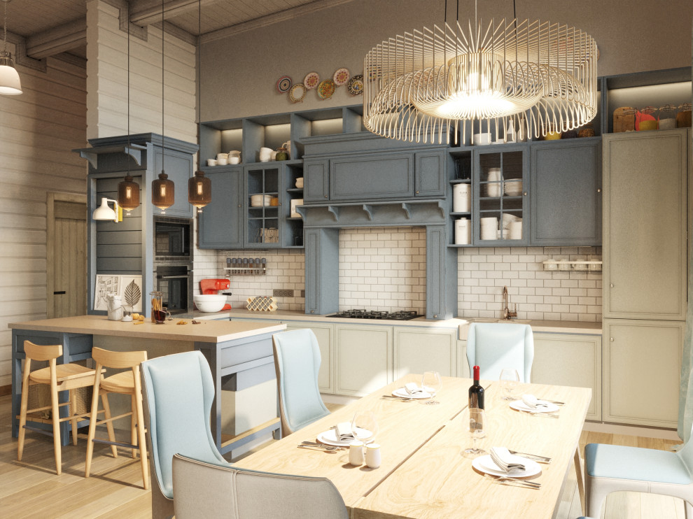 Интерьеры жилого дома в Новосибирске