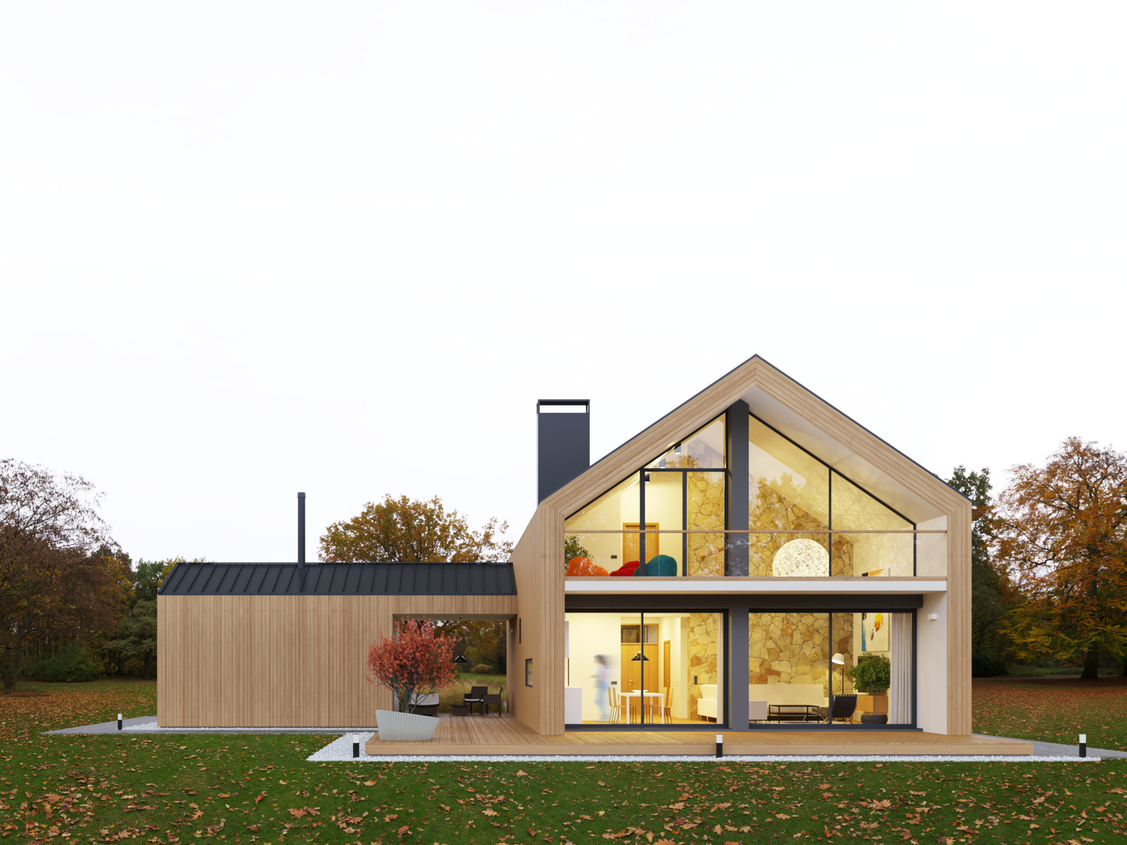 Частный жилой дом