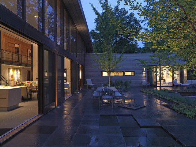 Woodvalley House contemporain-facade