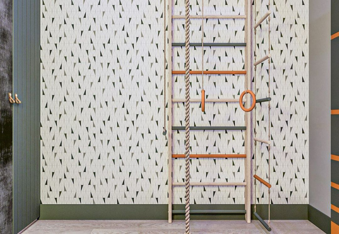 Дизайн-проект детской в эко стиле и лофте в квартире во Владивостоке