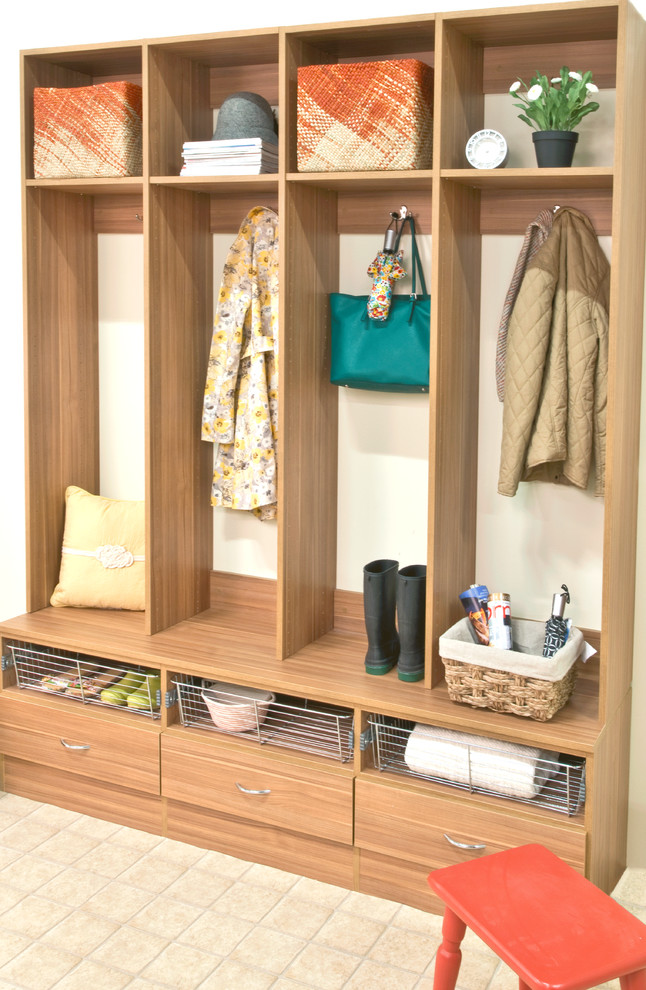 Example of a mid-sized mudroom design in Birmingham