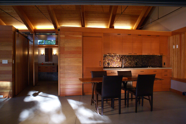 open plan kitchen eklektisk-koek