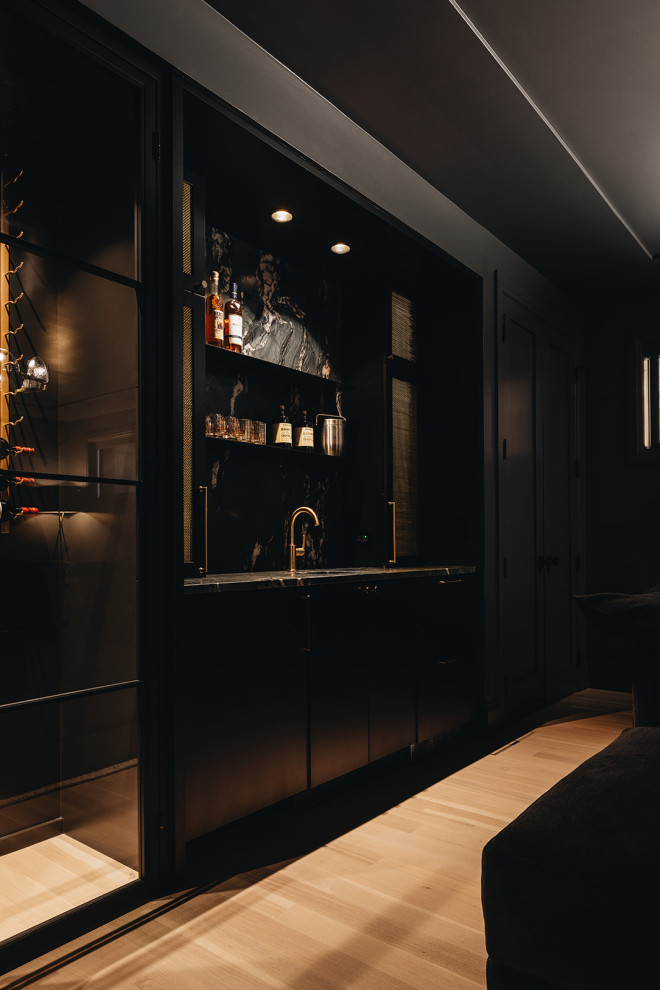 Urban Refinement - Home Bar - Chicago - by DGI Design x Build