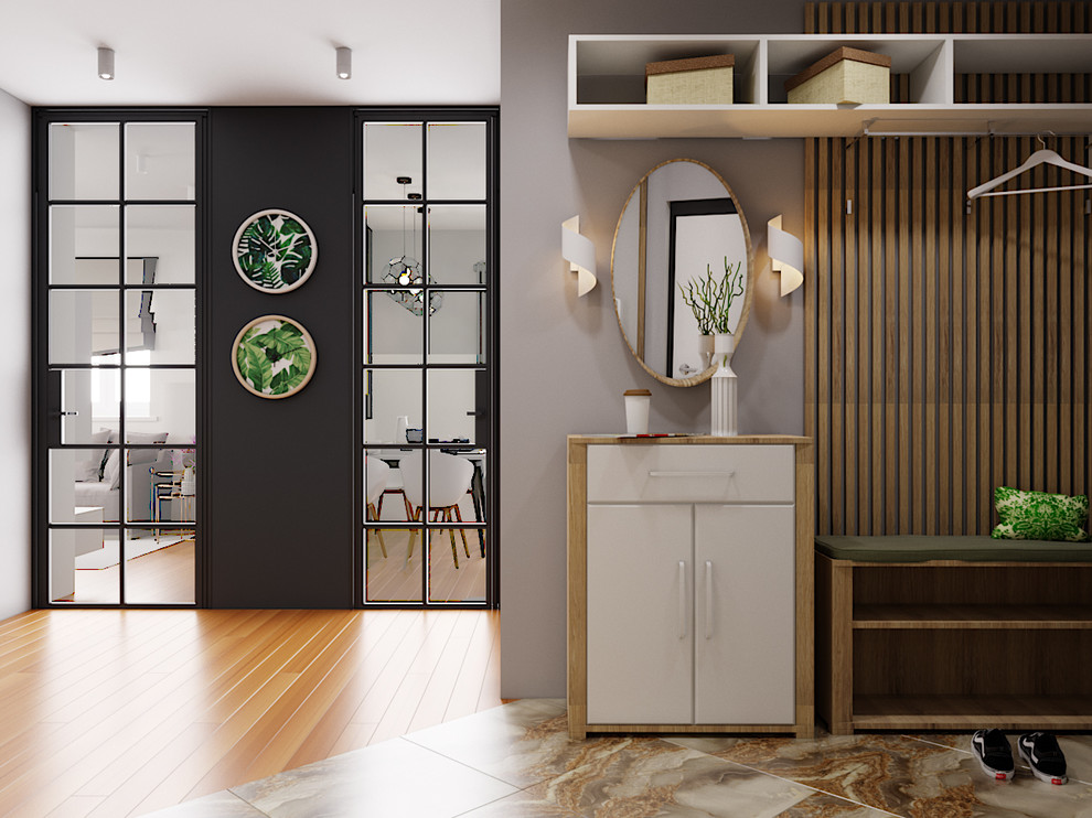 Дизайн-проект 3-х комнатной квартиры в современном стиле