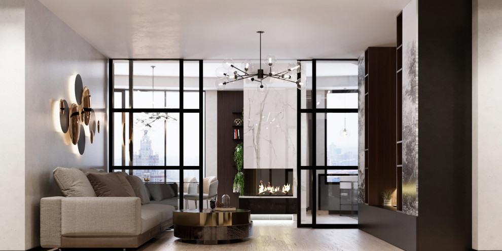 Квартира 135 м2 в ЖК Мосфильмовская