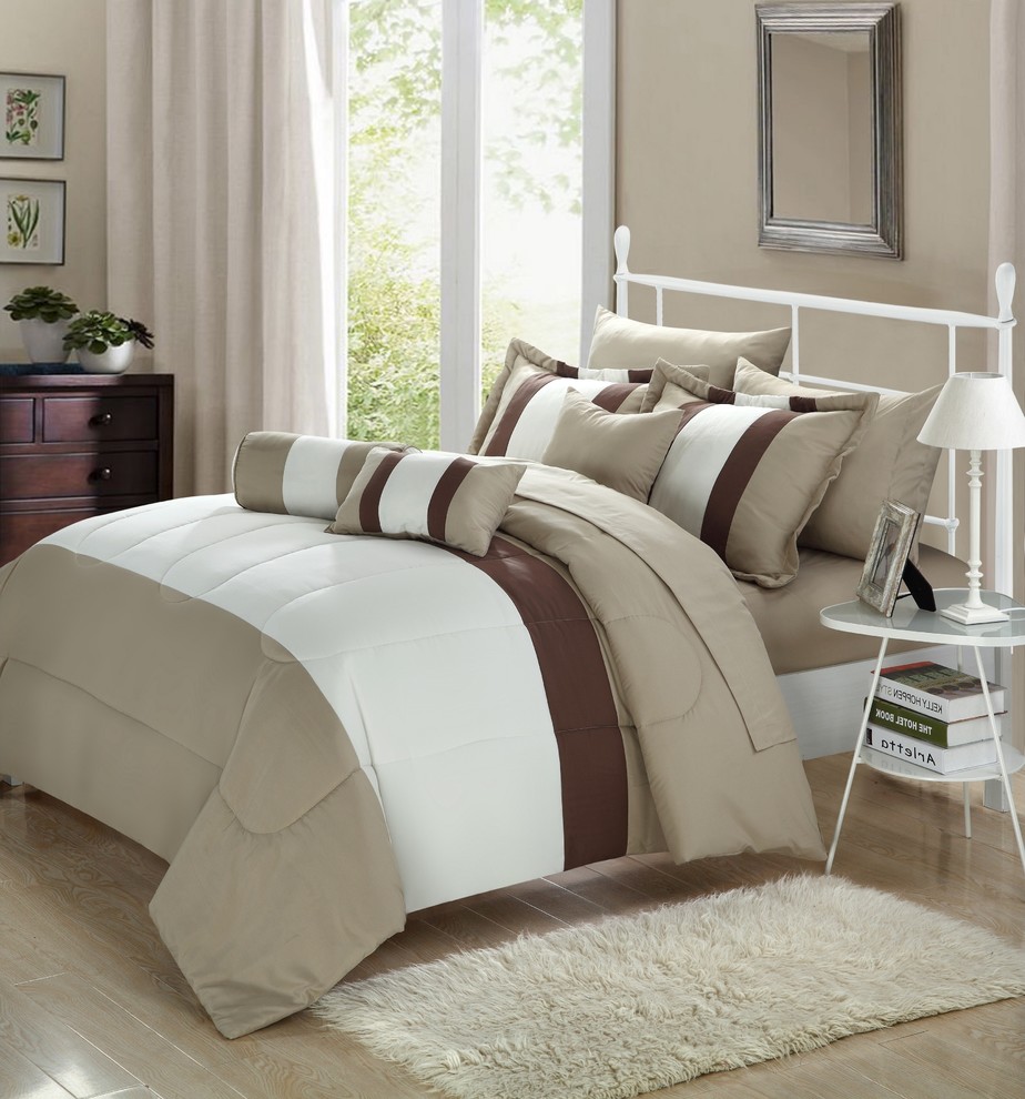 Chic Home Serenity 10-piece Comforter Set with Sheets