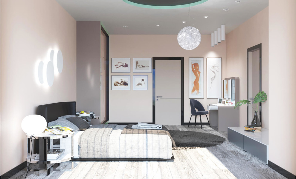 Дизайн интерьера дома 300 кв.м. “Символы имен”  в КП “Комильфо”