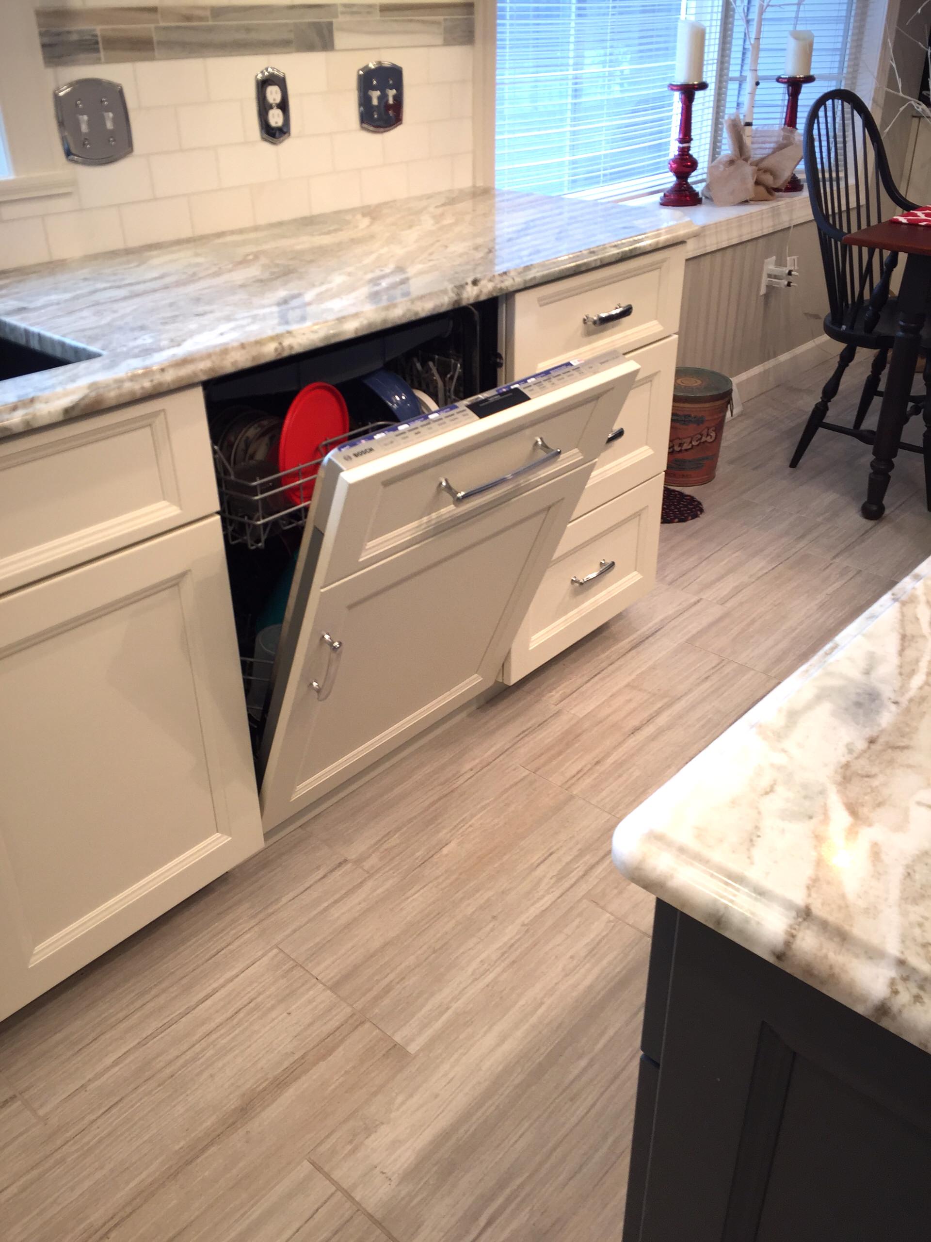 White & Gray Kitchen Remodel in Chambersburg, PA