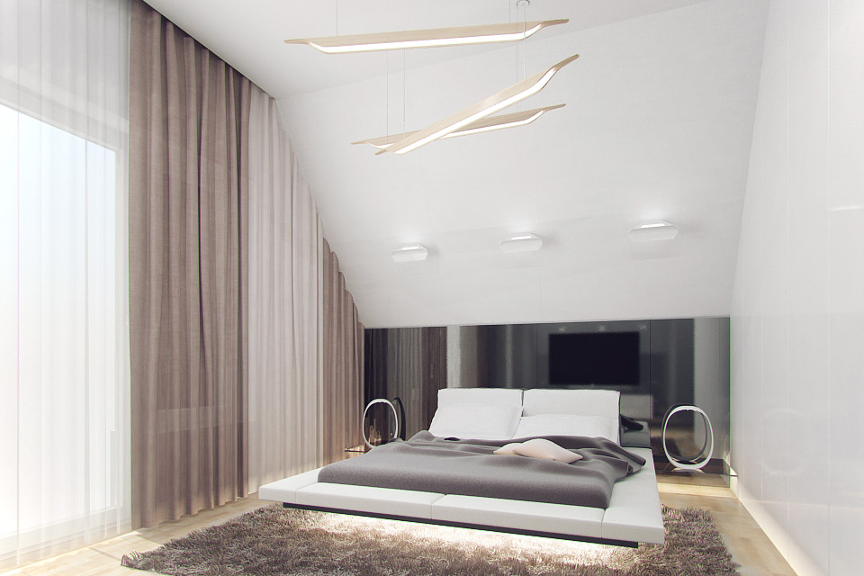 Дизайн интерьера загородного дома, п. Оранжерейка