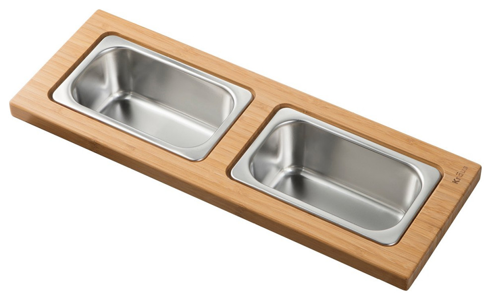 Kraus Workstation Kitchen Sink Serving Board Set With Rectangular Bowls Modern Accessories By Directsinks - Kraus Workstation Sink Accessories Kraus Workstation Kitchen Sink Serving Board Set With Rectangular Bowls Modern Accessories By Directsinks - Kraus Workstation Sink Accessories