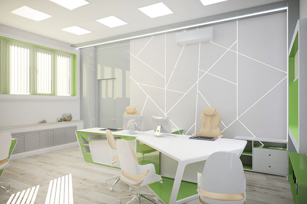 Офис в Футуристичном Стиле