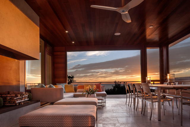 Cape Cod modern-veranda