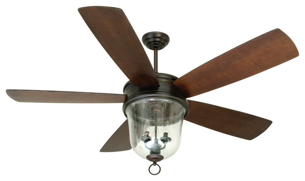 60 5 Blade Outdoor Ceiling Fan Blades Remote And Light Kit Included